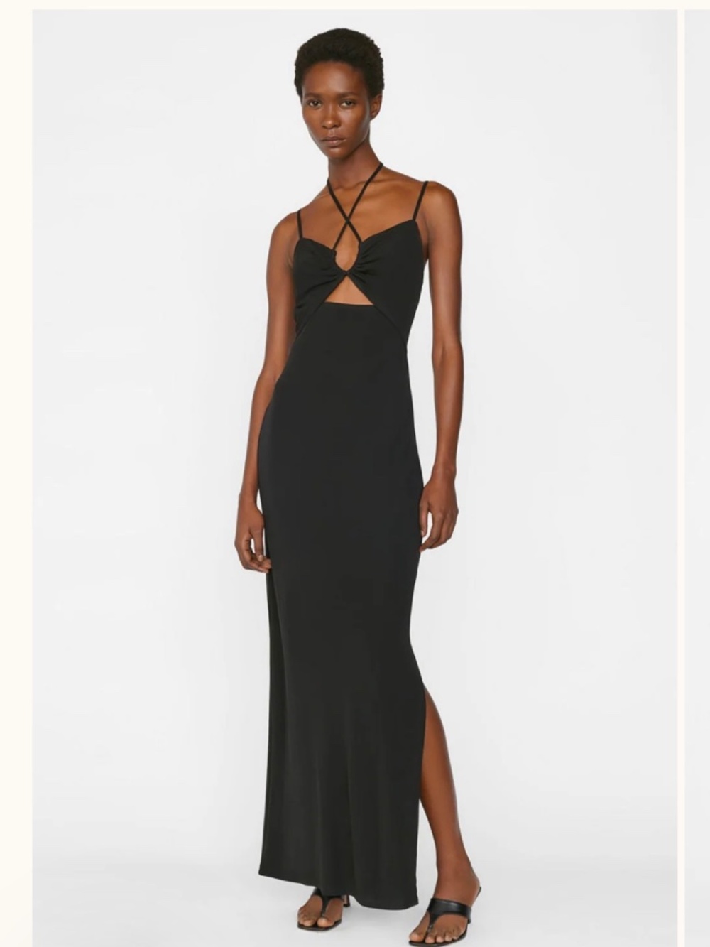 FRAME - STRAPPY KNIT DRESS size s